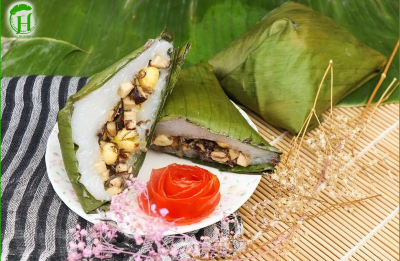 Cách gói bánh giò thơm ngon bằng lá chuối tươi chuẩn vị